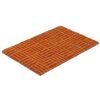 Limpiapi&eacute;s Idetex Coco Pattern 45 x 75 cm Caf&eacute;
