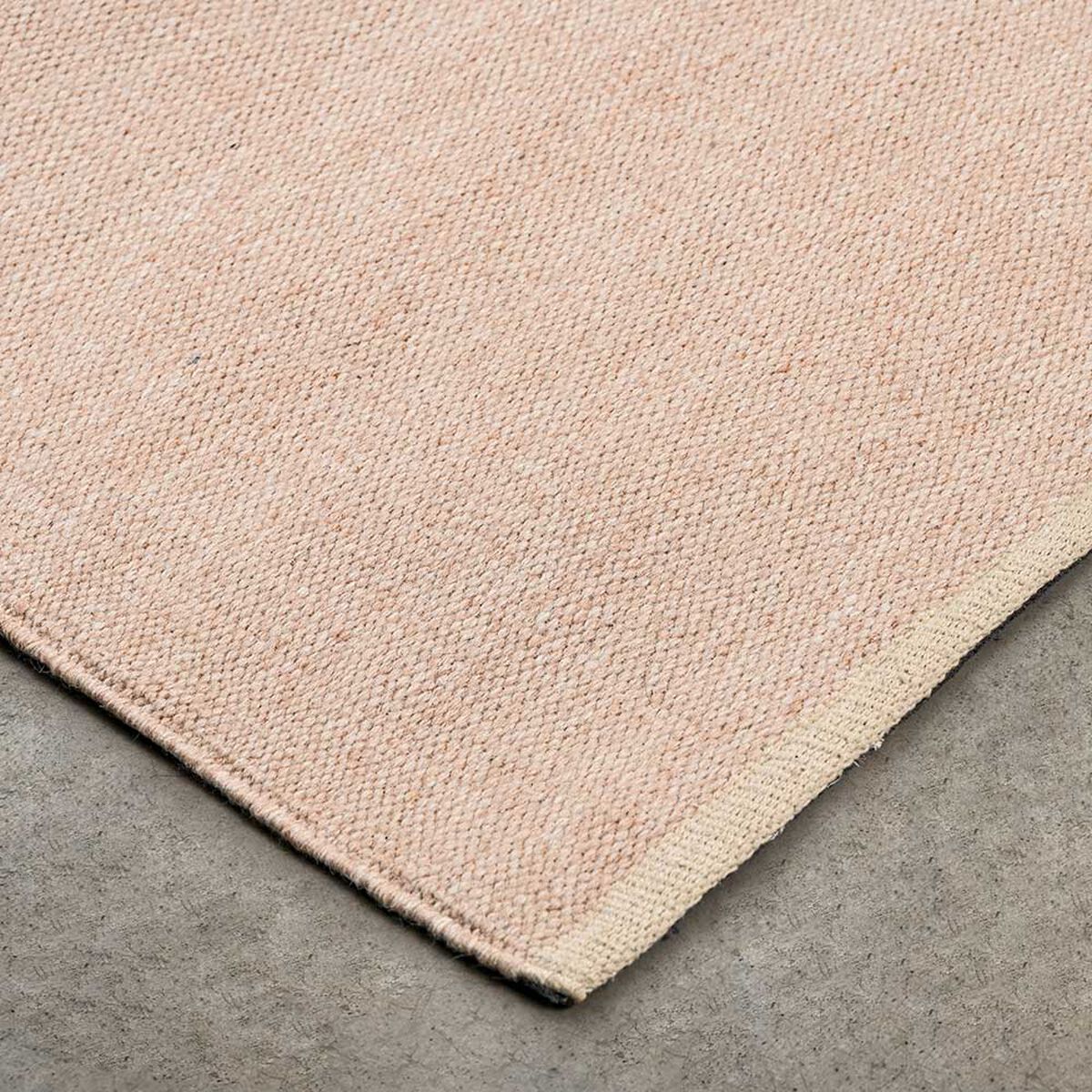 Alfombra Elements & Co Rose Lana Rosado 240x340 cm