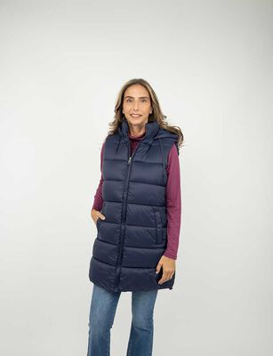 Imagen 1 del producto Parka Larga Sin Mangas Mujer Portman Club Navy, Negro, Palo-Rosa