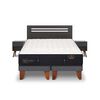Cama Europea CIC Base Dividida 2 Plazas Premium + Respaldo + 2 Veladores Munich