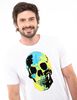 Polera Slim Con Estampado Manga Corta Hombre Zibel