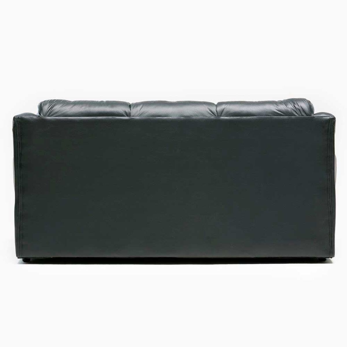 Juego de Living Cabsur Galicia Sofá 3 Cuerpos + Sofá 2 Cuerpos PU Negro