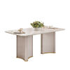 Juego de Comedor Di Poretti Design Liz 6 Sillas Gris
