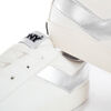 Zapatilla Mujer Pony Topstar OX Blanco Plata