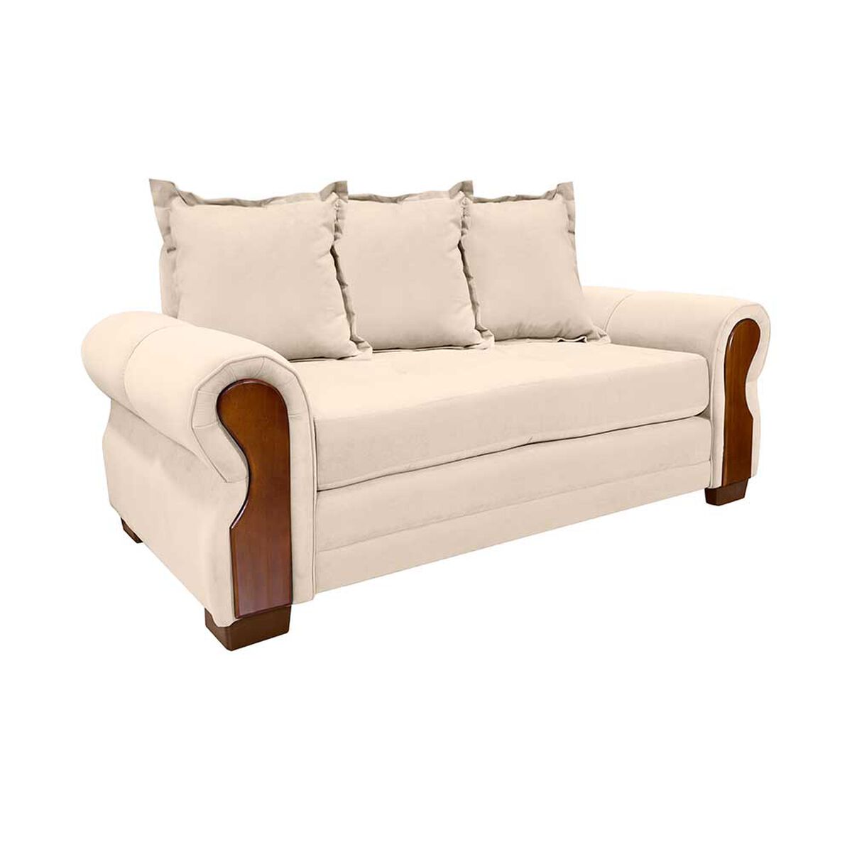 Sof&aacute; Living Factory Arizona 2 Cuerpos Beige