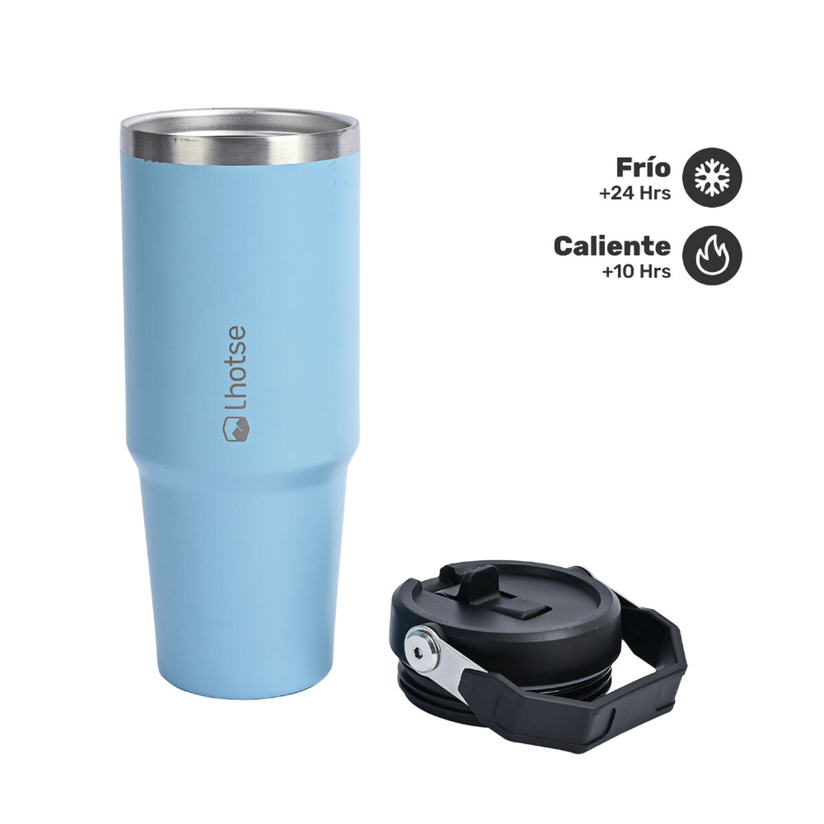 Botella Lhotse Travel Mug 900 ml Azul