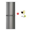 Combo Refrigerador Combi Frío Directo Mademsa Nordik 415 Plus 231 lts. + Set de Copas Cristar Versalles