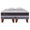 Cama Europea CIC Base Dividida 2 Plazas Ortopedic + Almohadas