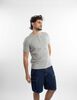 Polera Textura Con Cuello Hombre Icono