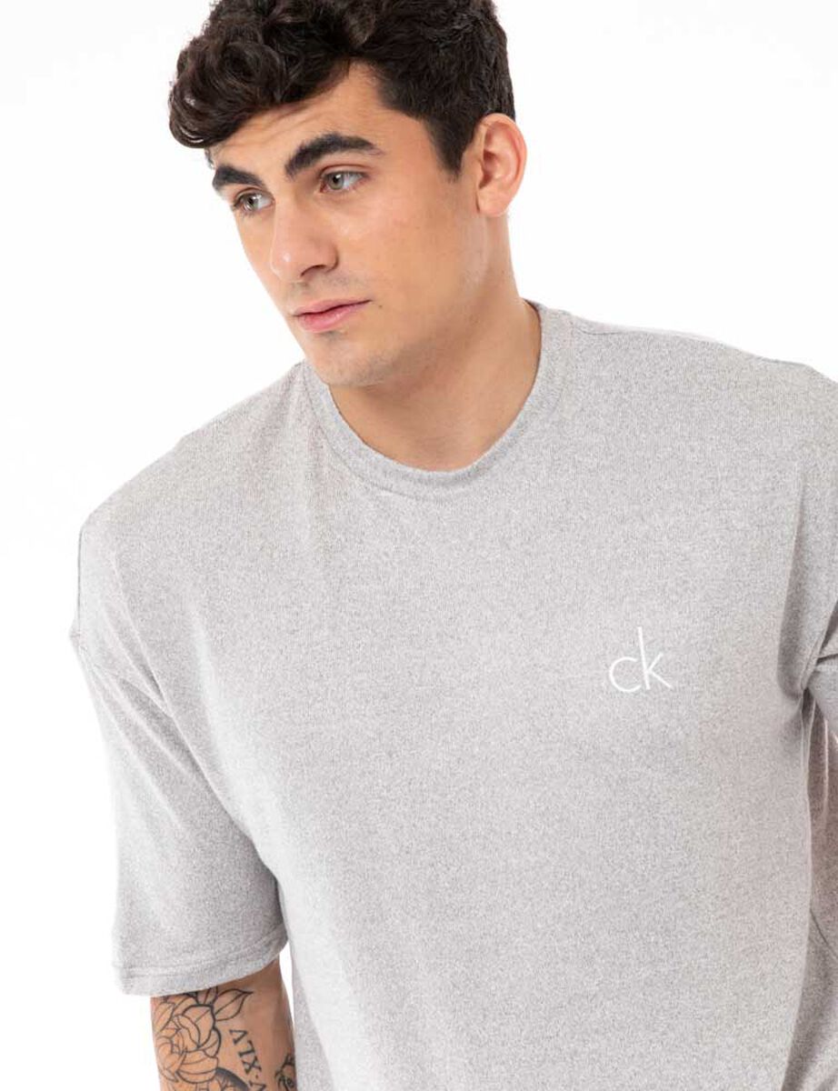 Polera De Pijama Manga Corta Hombre Calvin Klein
