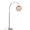 L&aacute;mpara de Pie Arco Atmosphera Raahe 180cm Metal Natural