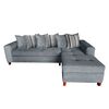 Sofá Seccional Living Factory Venecia 5 Cuerpos Gris Sofá Seccional Living Factory Venecia 5 Cuerpos Gris