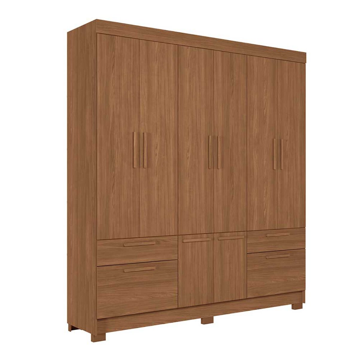Clóset Onessta Curitiba 8 Puertas 4 Cajones Jatoba