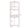 Combo Mueble Microondas + Optimizador TuHome Kitchen Blanco