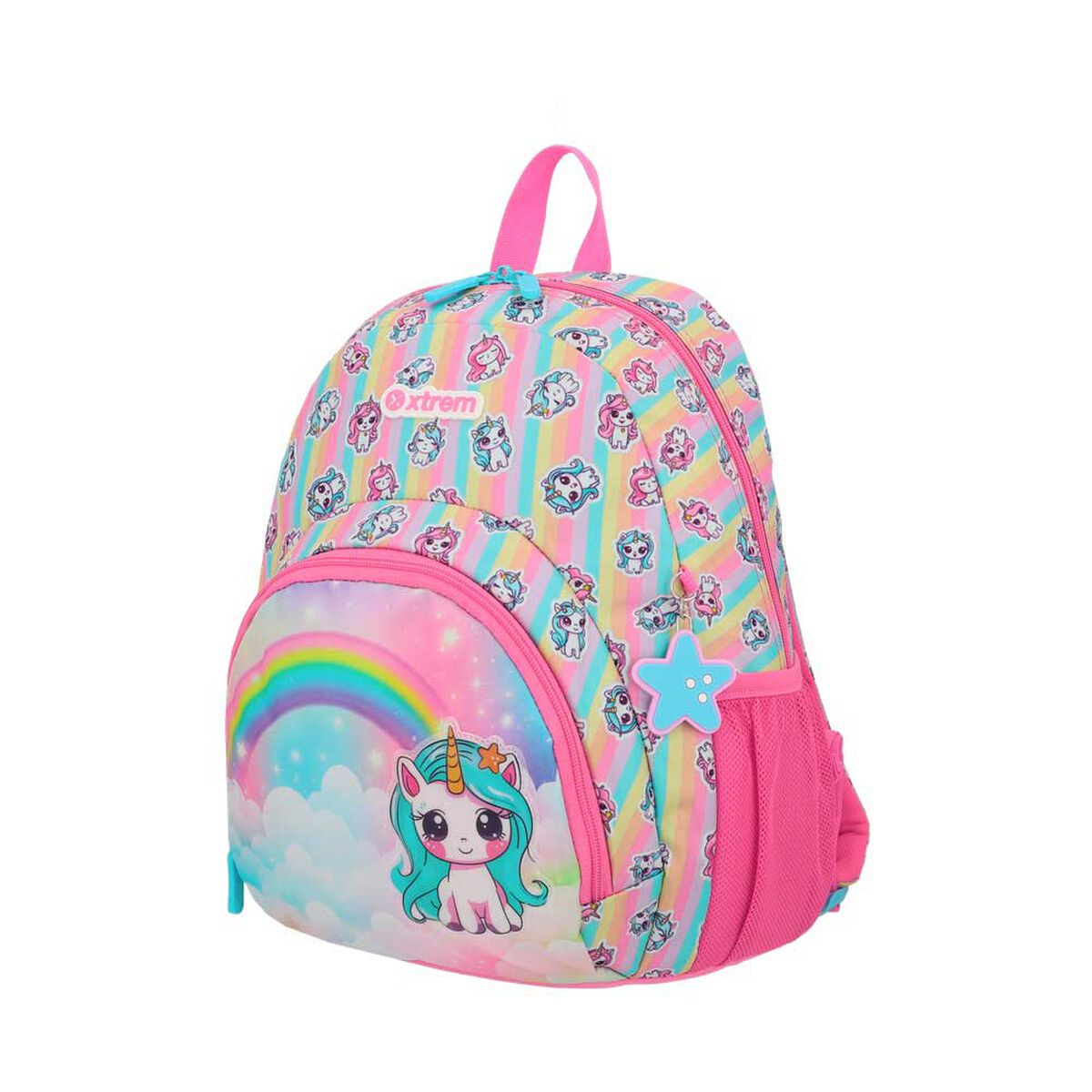 Mochila Xtrem Power 6XT Unicornio Multicolor