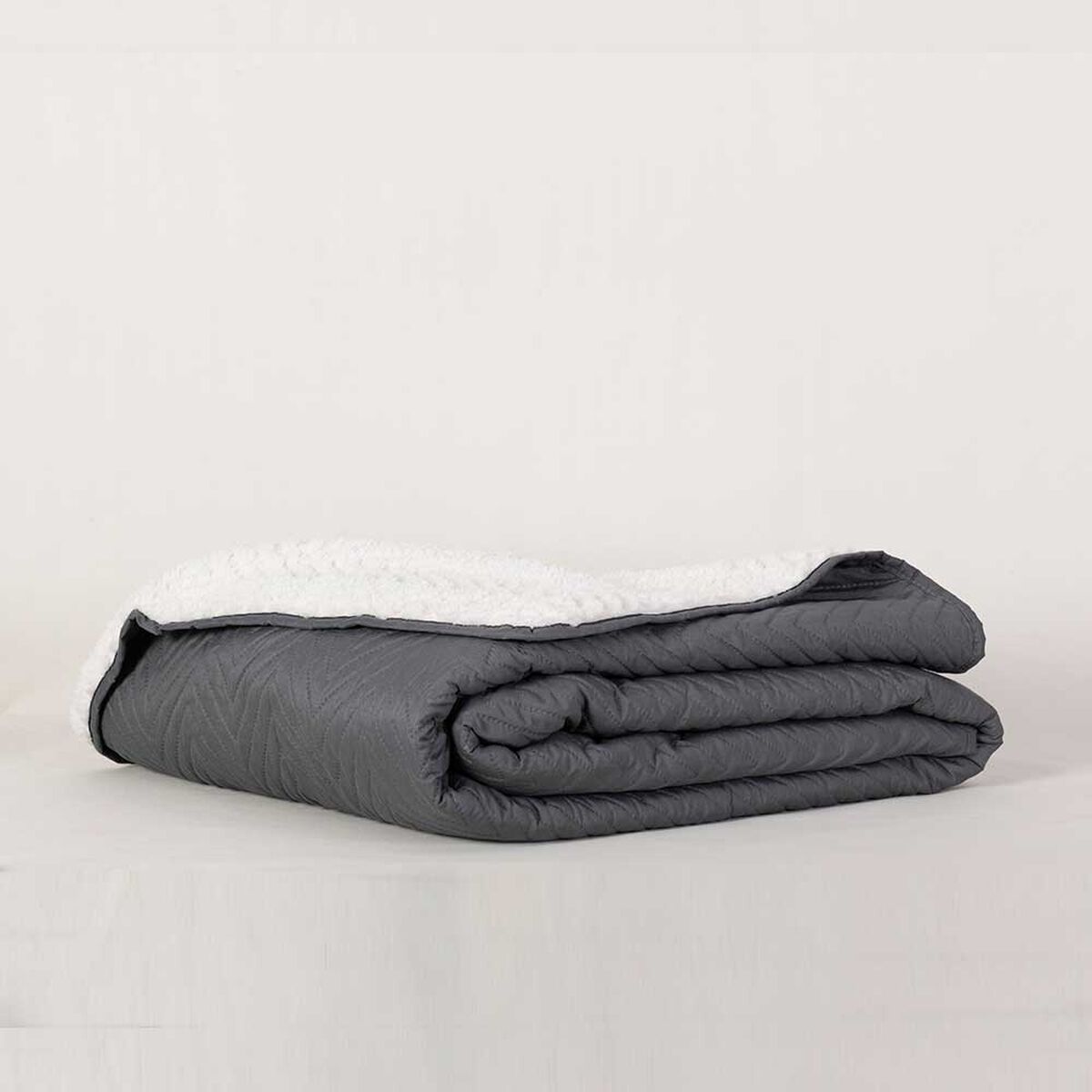 Quilt Mashini 2 Plazas Liso Marengo