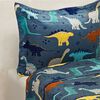 Cubrecama Infantil Estampado Casanova Kids 1,5 Plazas Dino