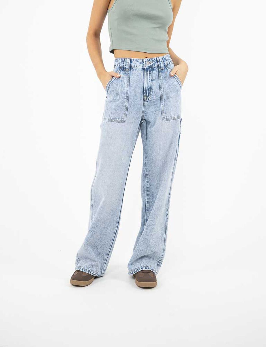Jeans Wide Leg Mujer Icono