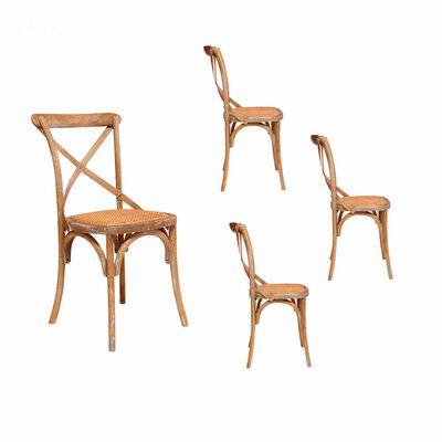 Imagen 1 del producto Set 4 Sillas Spazzio Retro Gris