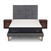 Cama Europea CIC King Grand Premium + Respaldo + Veladores