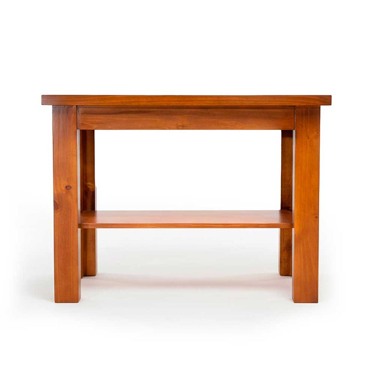 Mesa de Arrimo Living Factory Teka Nogal