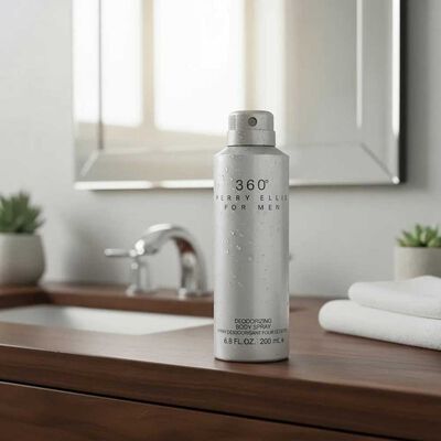 Body Spray Perry Ellis 360 For Men Deodorizin 170 Ml