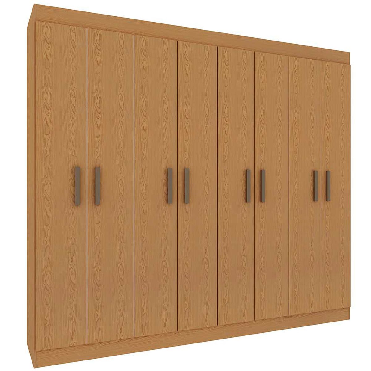 Closet Vekkahome Magnus 8 Puertas Caf&eacute; Claro