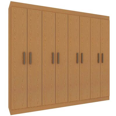 Imagen 2 del producto Closet Vekkahome Magnus 8 Puertas Café Claro