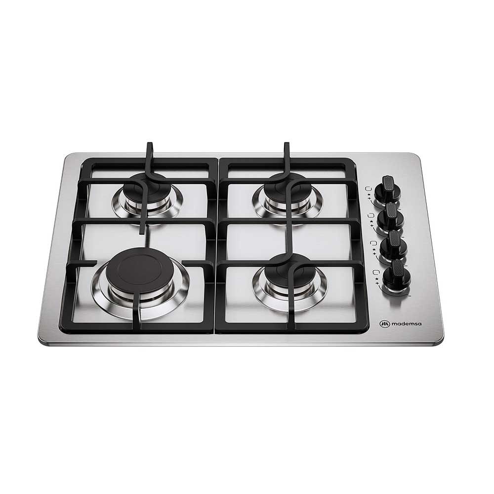 Encimera a Gas Mademsa KM4CX 4 Platos Inox