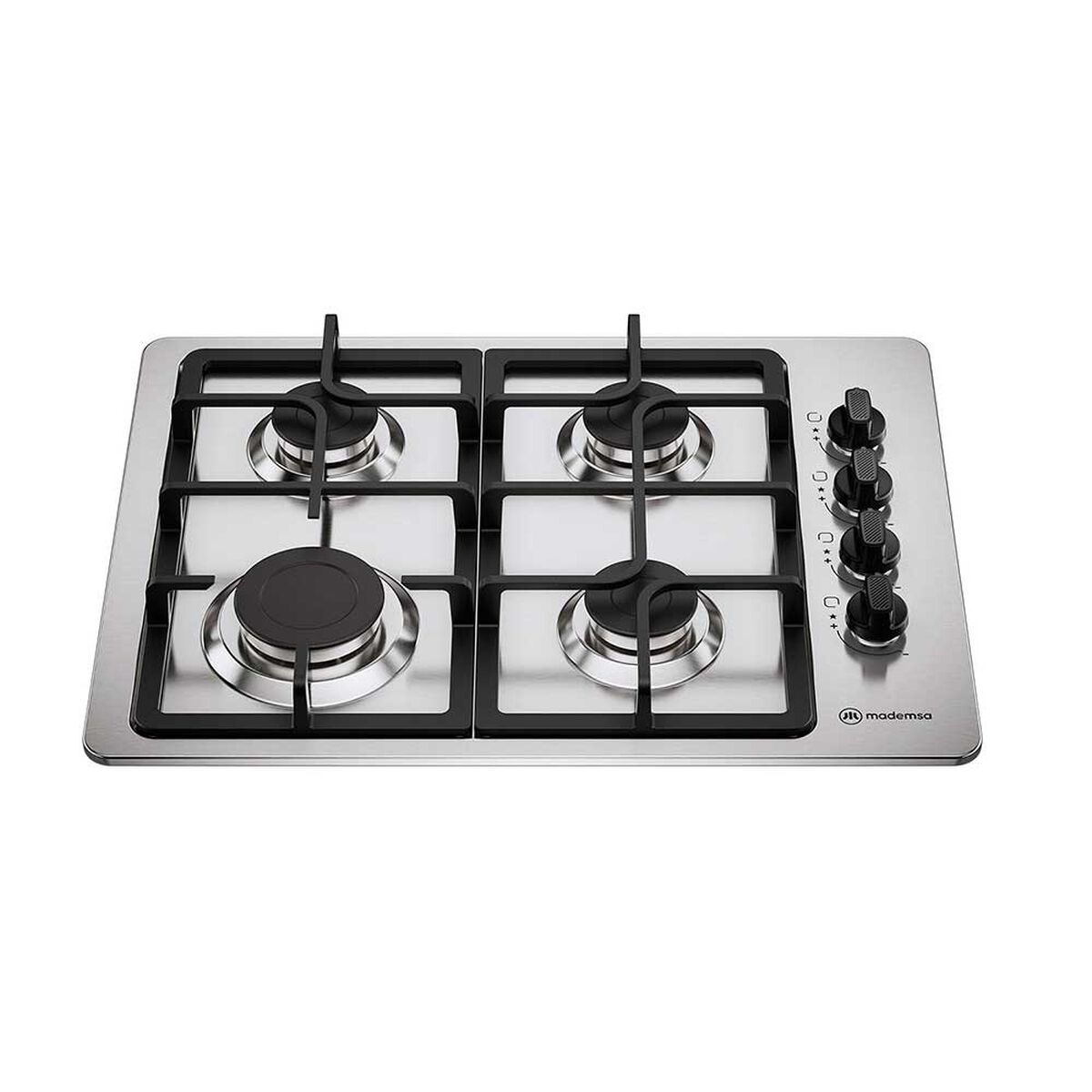 Encimera a Gas Mademsa KM4CX 4 Platos Inox
