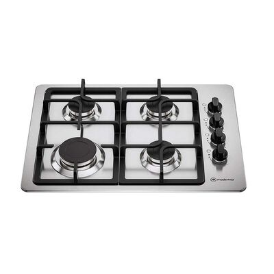 Encimera a Gas Mademsa KM4CX 4 Platos Inox
