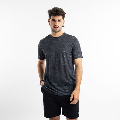 Polera Deportiva Manga Corta Hombre Black County