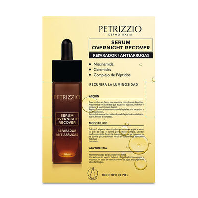 Imagen 2 del producto Sérum Overnight Recover Antiarrugas Petrizzio