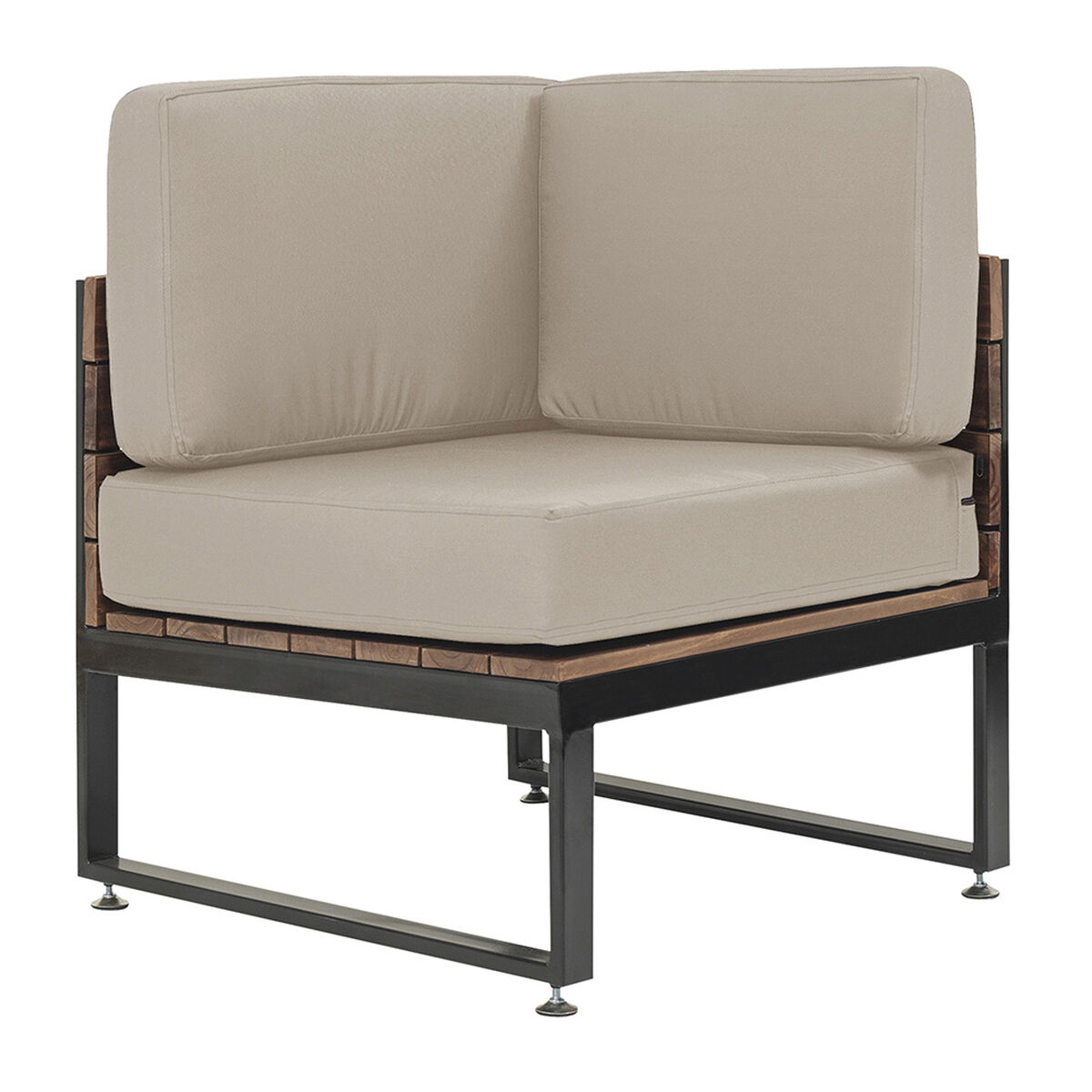 Sillón Esquinero para Terraza Innovamuebles Arrayán 1 Cuerpo Beige 