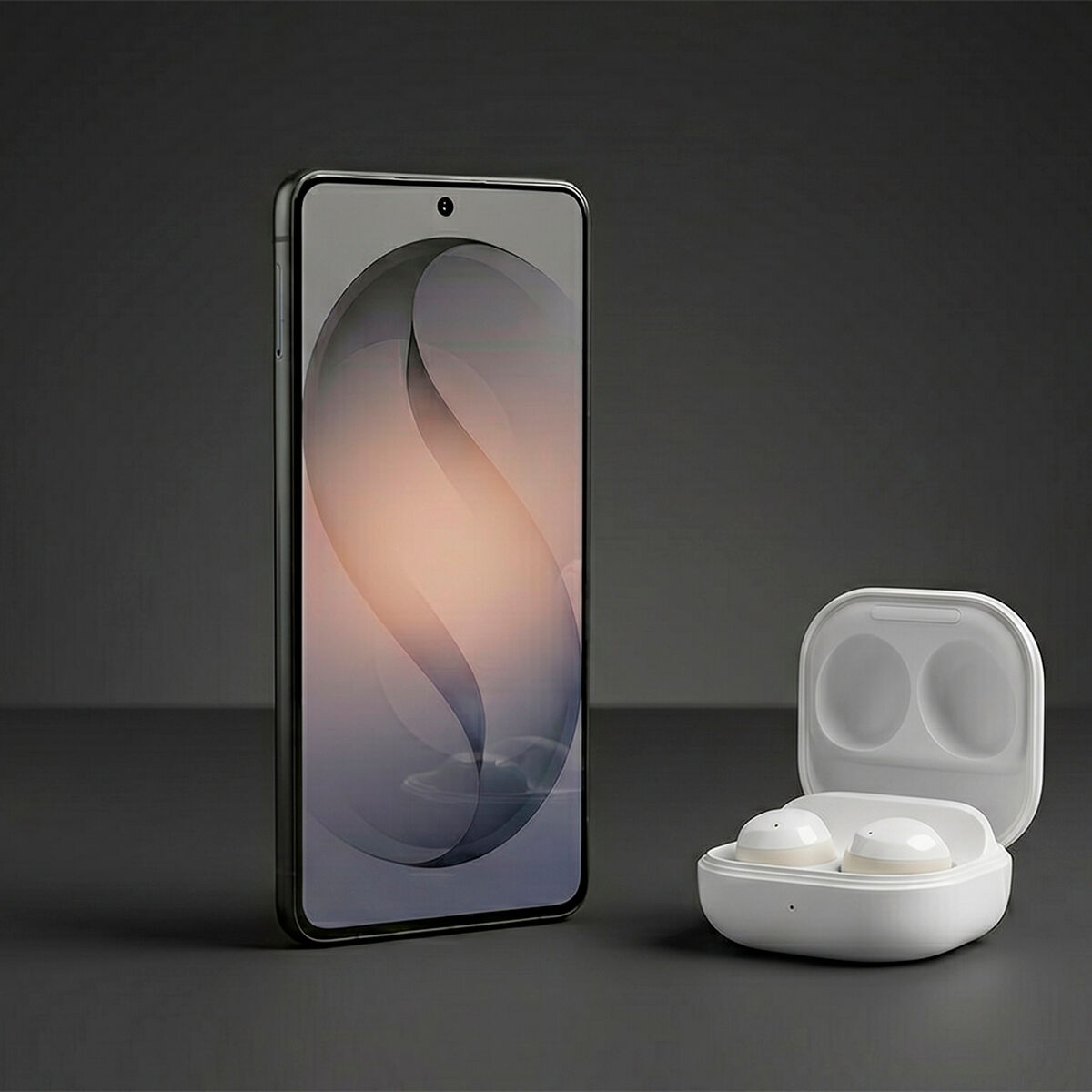 Combo Samsung Galaxy S26 256GB 6,3" Negro + Aud&iacute;fonos Bluetooth Samsung Galaxy Buds Core Blanco