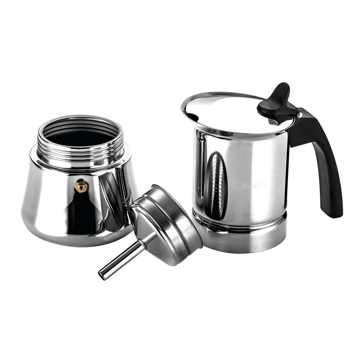 Cafetera Acero Inoxidable Fagor Etnica 517 ml
