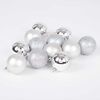 Esfera Casanova para Árbol de Navidad Plata 6 cm