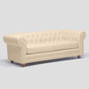 Sofá Barra Design Chesterfield 3 Cuerpos Beige
