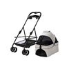Coche para Mascota LuBabycas A101 Gris