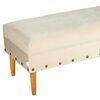 Banqueta Bodevir Provenza Tacha Felpa 04 Beige 