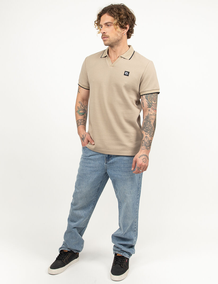 Polera Piqué Hombre Zibel