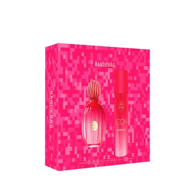Imagen 2 del producto Set Perfume Antonio Banderas Mujer The Icon Eau de Parfum for Women 100 ml + 24h Desodorante Spray for Women 150 ml