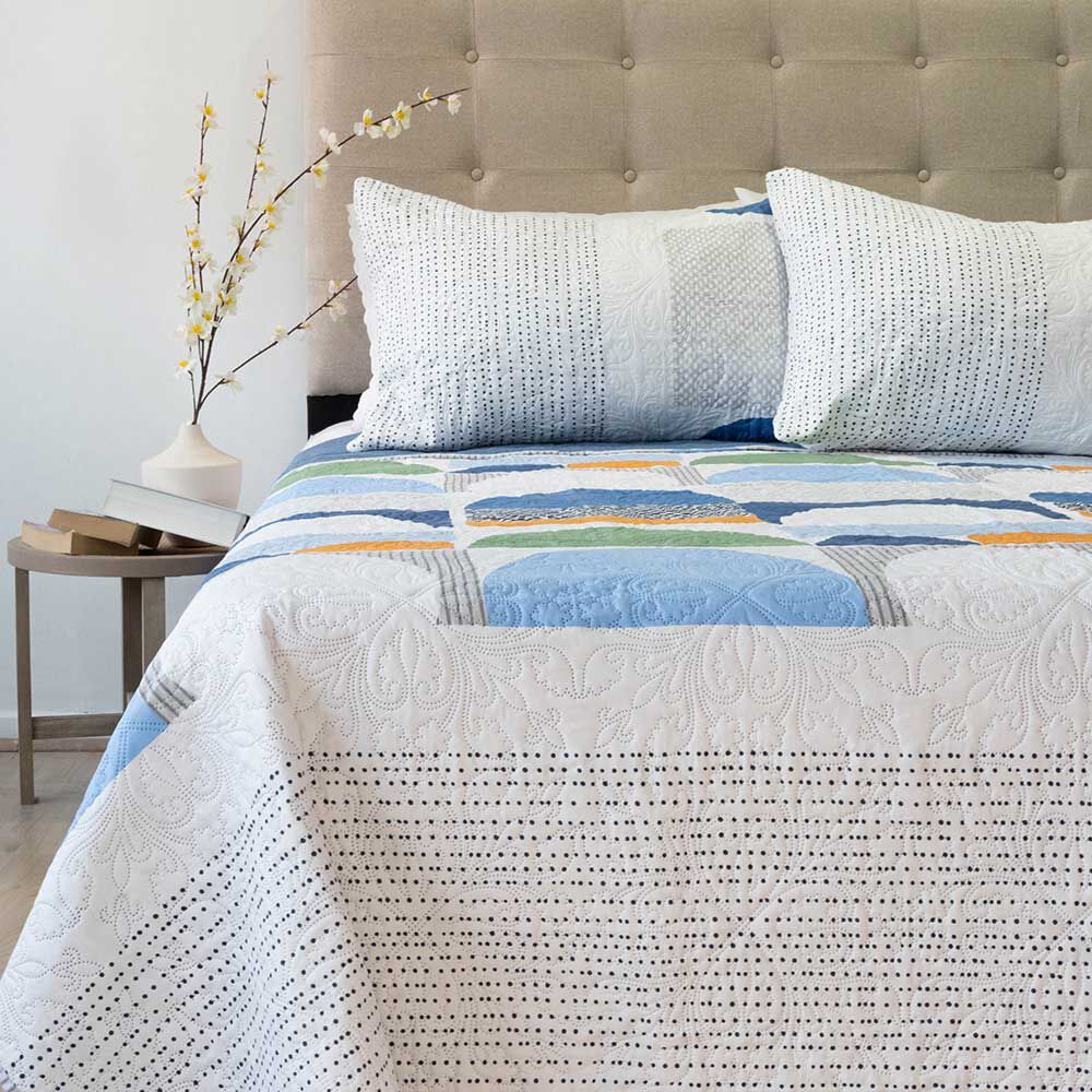 Quilt Doral King Hotpress Origins D18 Estampado