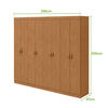 Closet Di Poretti Design Serenata 6 Cajones 8 Puertas Caf&eacute;