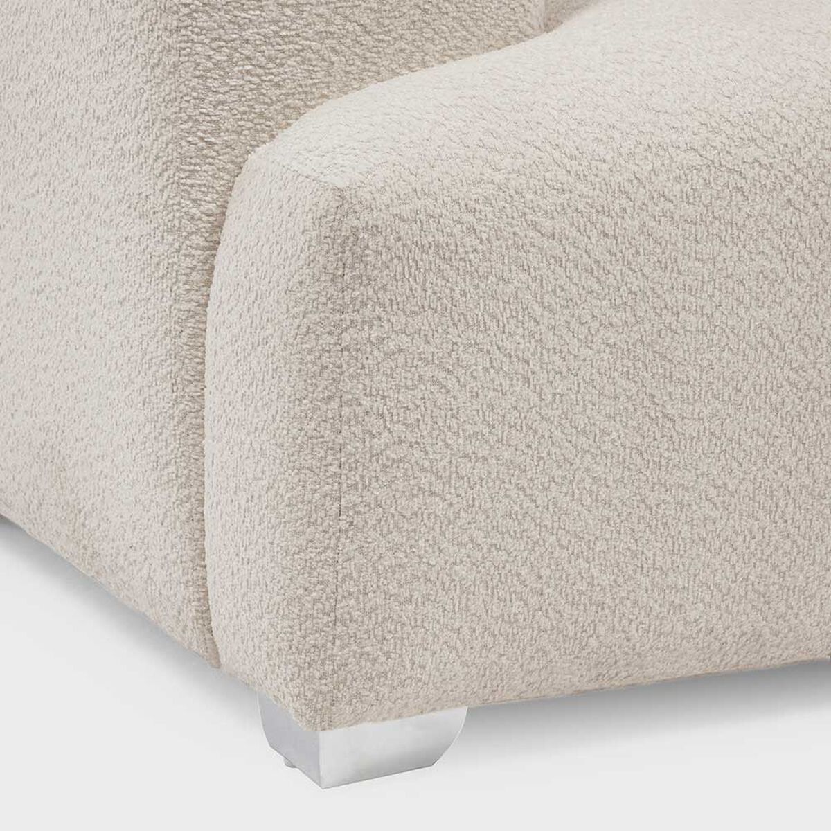 Sofá Mons Cala 2 Cuerpos Boucle Beige