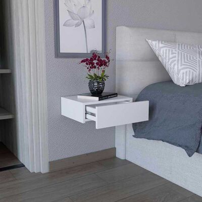 Imagen 2 del producto Velador TuHome Milano Flotante Blanco