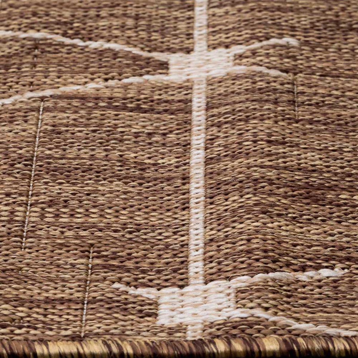 Alfombra Idetex Sisal Poseidón Café 240 x 340 cm