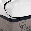 Cama Europea CIC Base Dividida 2 Plazas Balance + Respaldo + 2 Veladores Baker