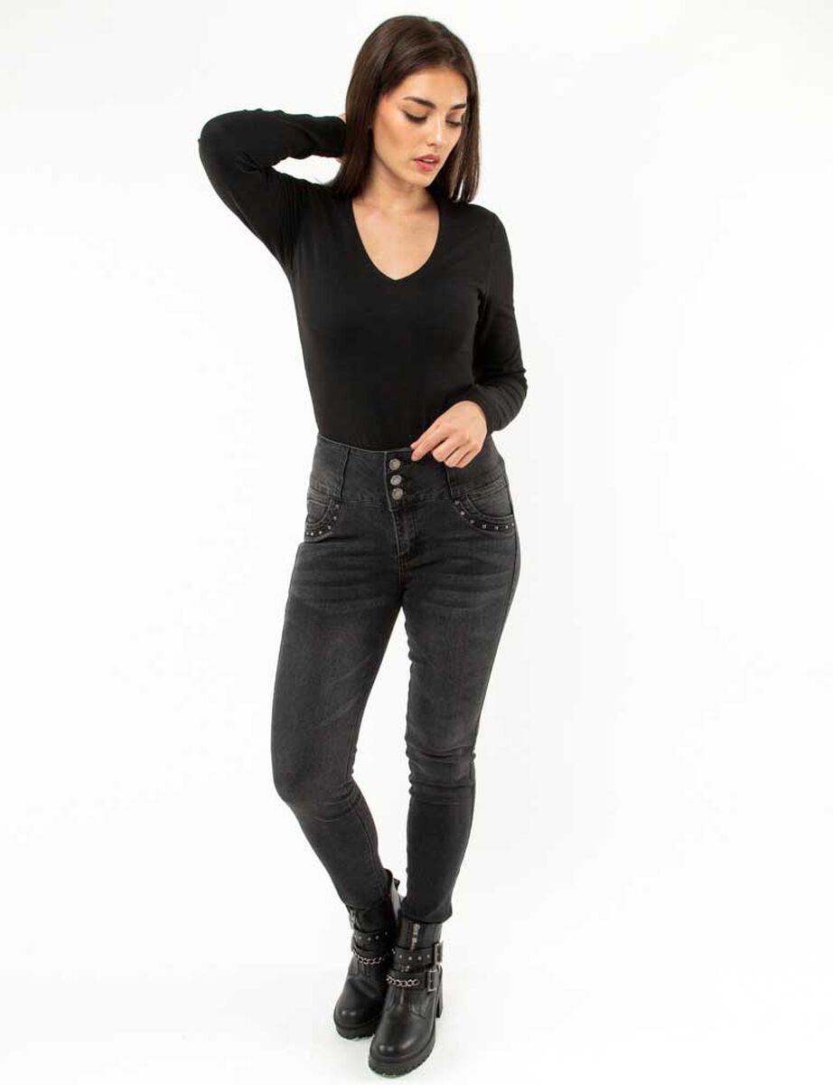 Jeans Skinny Push Up  Mujer Fiorucci
