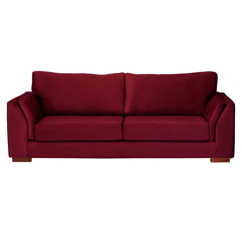 Sofá Cama Latam Home Milan 3 Cuerpos Burdeo